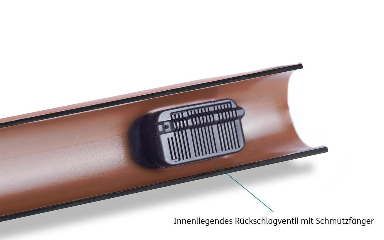 Rückschlagventil und Filter