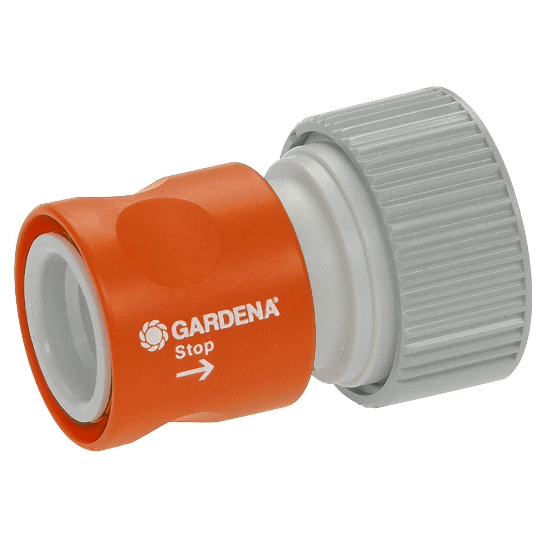 GARDENA Profi-System-Übergangsstück mit Wasserstop 19 mm (3/4")