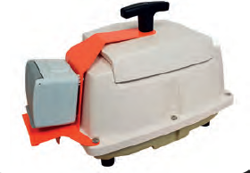 Montagegebläse HSK-DT 80 für Warmgasschweißgeräte