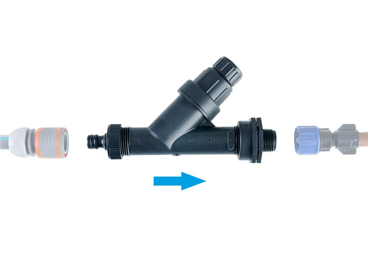 Druckmindernder Filter ca. 2,8 bar (S)