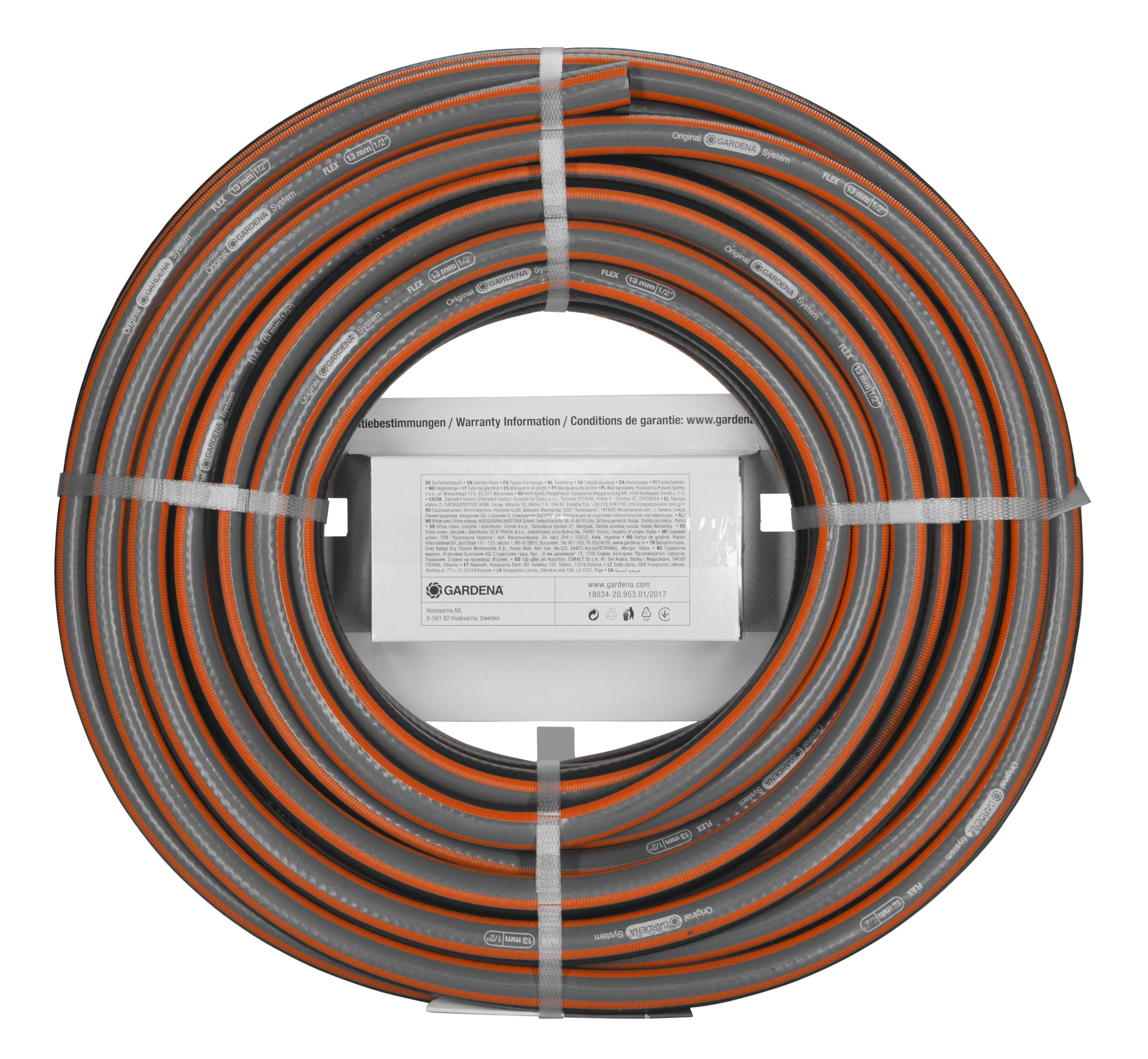 GARDENA Comfort FLEX Schlauch, 13 mm (1/2"), 20 m, mit Systemteilen