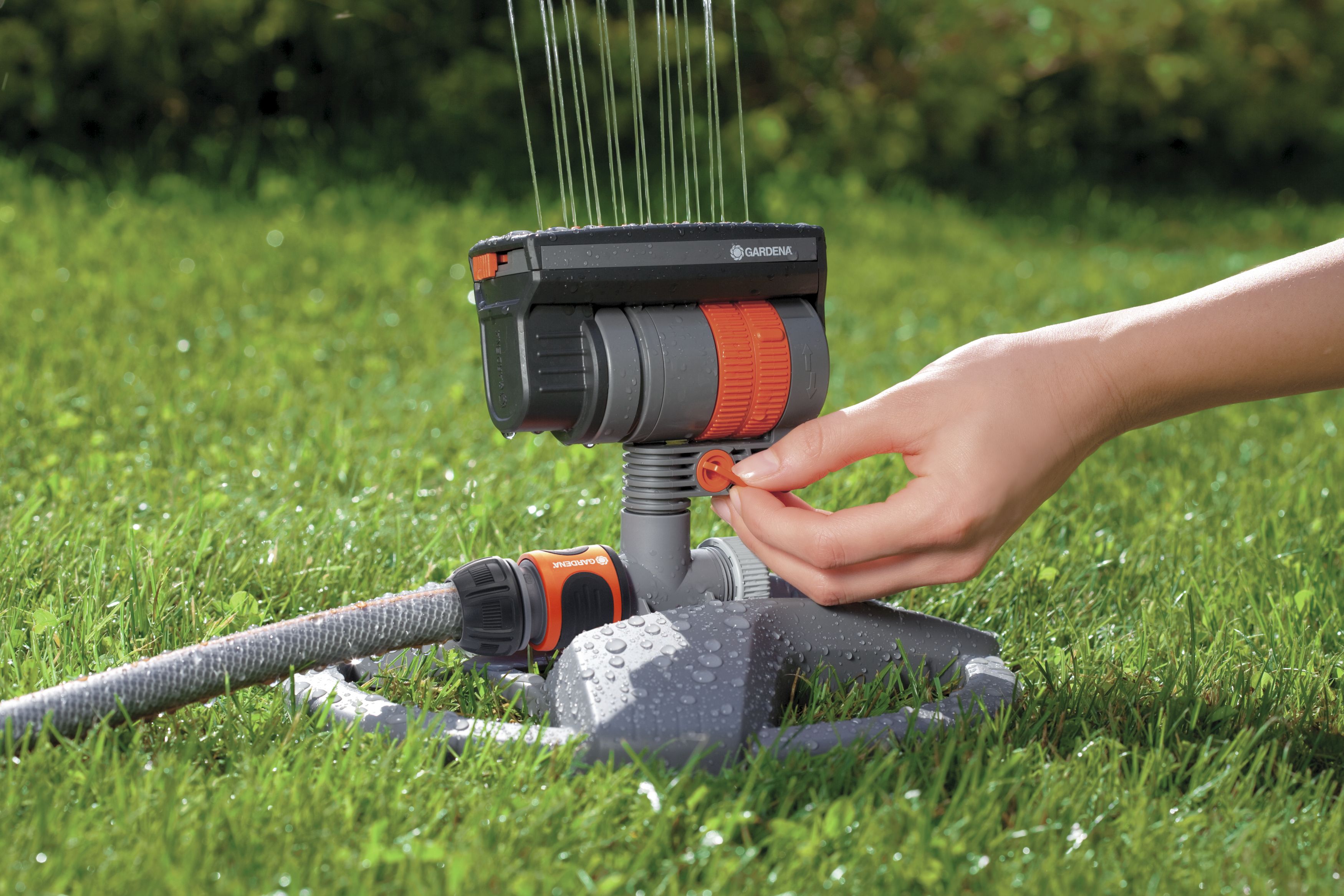 GARDENA Viereckregner ZoomMaxx